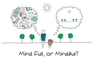 Mindful or  mind full