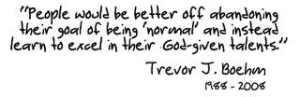 trevor boehm quote