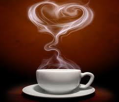 coffee image with heart