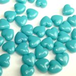 turquoise hearts