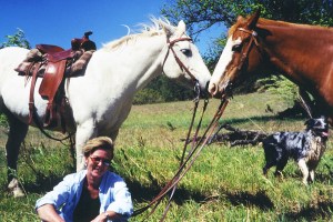 mary kellogg with horse as adult