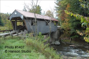 Covered bridge near Chaffee House