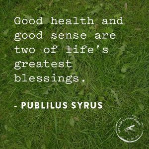 good health and sense