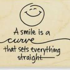 A smile is a curve