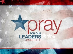 pray for our leaders