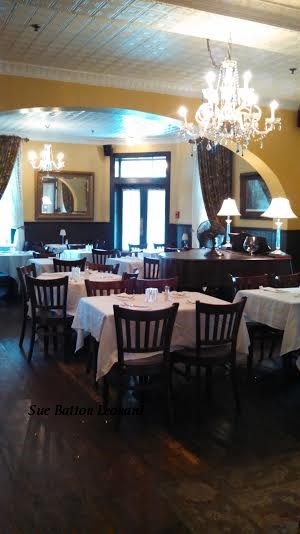 Atlantic hotel dining room signed