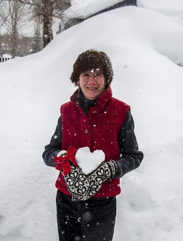 Sue with snowball heart